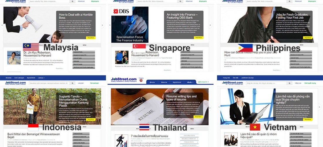 JobStreet Career Resources Page