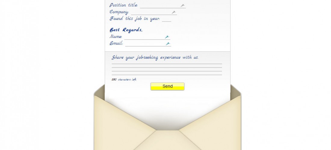 JobStreet Thank You Card